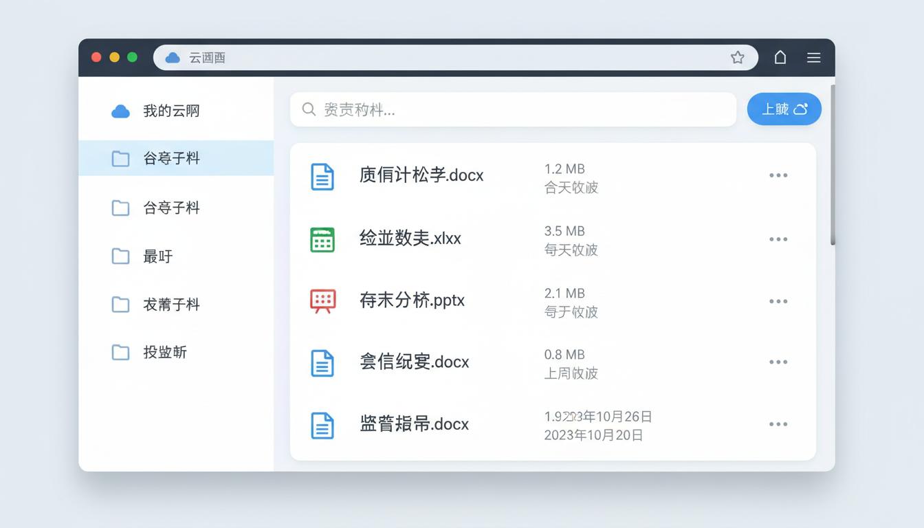 星云WPS云文档管理界面